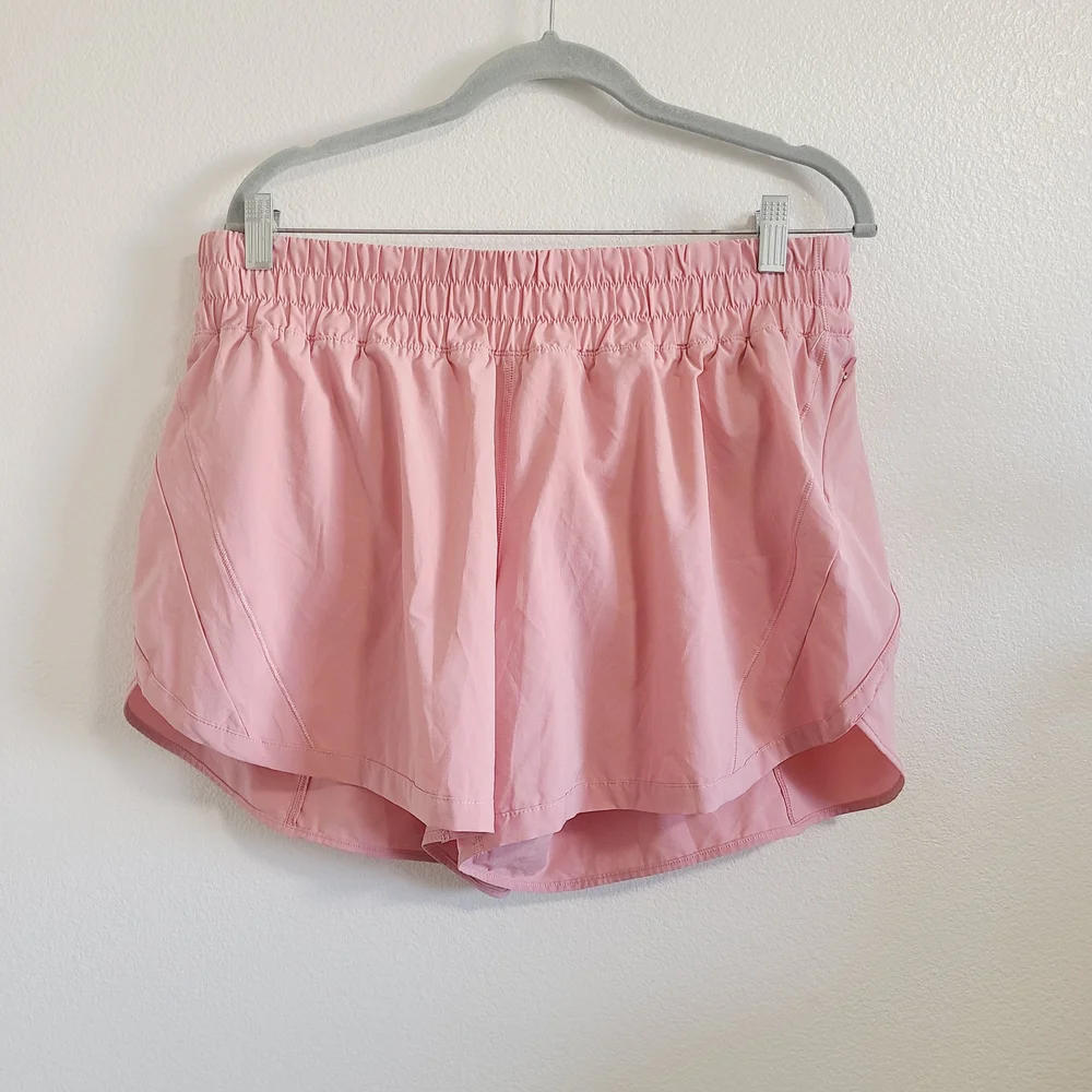 Lululemon Pink Track That Mid-Rise Lined Short 5" - Picture 2 of 10